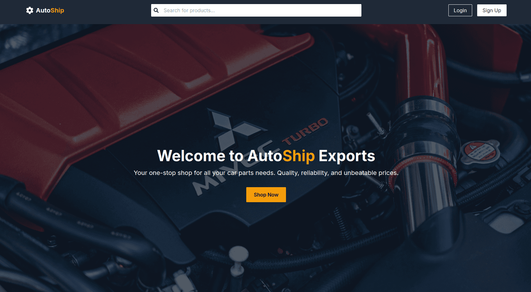 Autoship Spare Parts Ecommerce